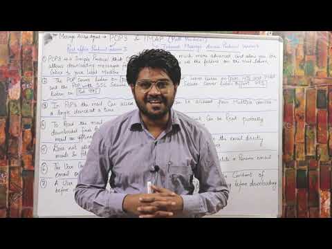 POP3 and IMAP Protocol-hindi/Urdu | Post office protocol | Internet Message Access Protocol | imap