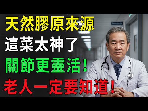 別再花錢買膠原粉！這種菜天然又便宜，效果強10倍，醫師都驚呆了！