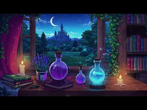 Castle Alchemy 🕯️Fantasy Lofi 📚 Cozy Lofi Reading and Study Music