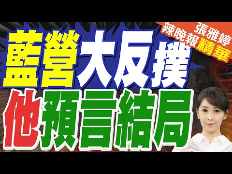 守護憲訴法!國民黨將對5位大法官提譴責案.告發最重7年罪刑｜藍營大反撲 謝寒冰預言:告發有什麼用 他不理你【張雅婷辣晚報】精華版 @中天新聞CtiNews