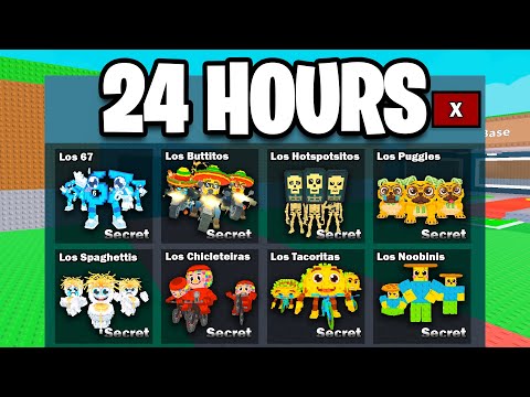 I Got EVERY TRIPLET Brainrot in 24 Hours!