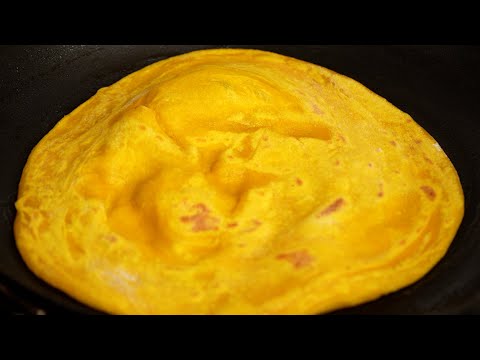 Soft Layered Carrots Chapati | Paratha Recipe , Delicious Flatbread