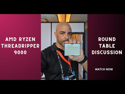 AMD Ryzen Threadripper 9000 Round Table Discussion at Computex 2025 Taipei Taiwan