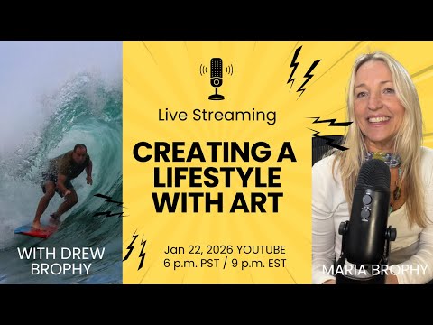Drew Brophy Interview on MAKING A LIFESTYLE FROM ART