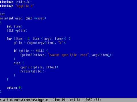 Happy 29th anniversary to FreeDOS!