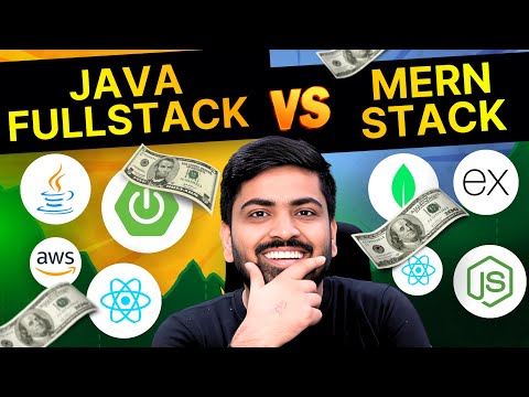 Java Full stack vs MERN stack, Which one to choose in 2025