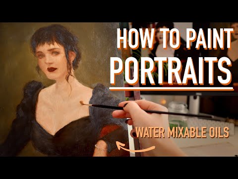 15 Tips for Painting a PORTRAIT with WATER MIXABLE OILS