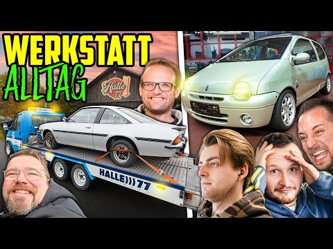 Wir haben STURMFREI! - Werkstattalltag Halle77 - Das TEAM nimmt EUCH mit!