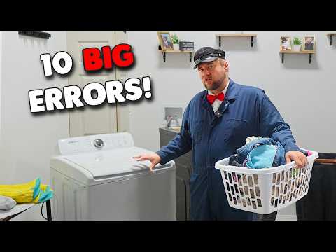 10 Ways You Use a Washer Wrong