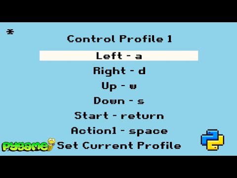 Pygame Saving and Loading Tutorial: Creating Customizable Controls