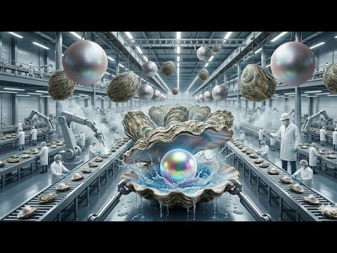 Inside a Multi Million Dollar Pearl Factory:  How Rare Jewelry is Made ( Full Process )
