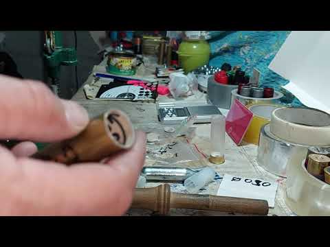 Латунная гильза.как снаряжать пластиковыми комплектующими)))