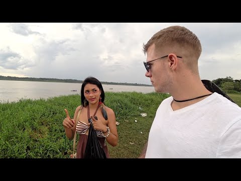 Native Girl takes me into The Jungle 🇧🇷