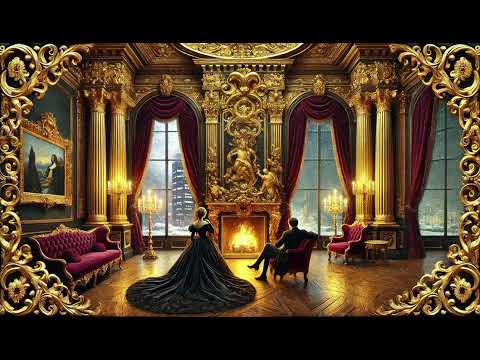 🎨 Envy's Window Oil Painting | Storytelling Gold Frame TV Art | 4K Screensaver | 12 Hours