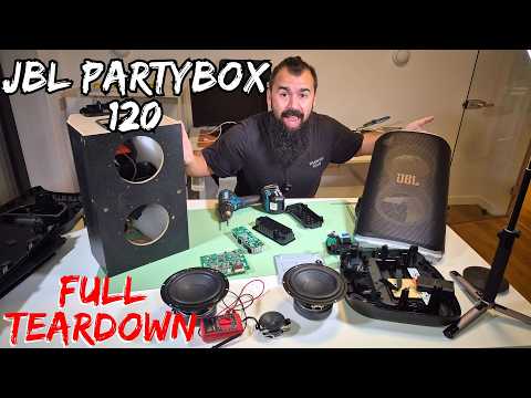 JBL Partybox 120 FULL Teardown