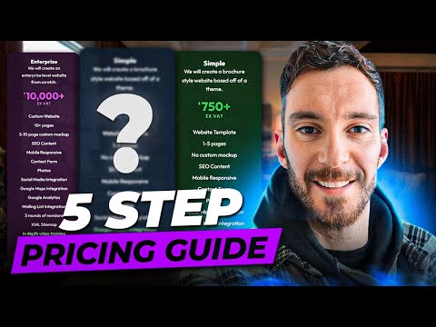 How much should I charge for a website? (From £0 to £10,000+ Pricing System)