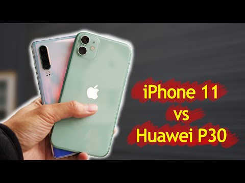iPhone 11 vs Huawei P30 Camera Comparison