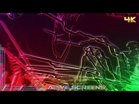 Chaos Energy VJ Loop Party Background 4K UHD Party Visuals (STROBE WARNING)
