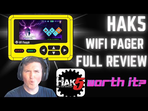 Hak5 Wifi Pager: Honest Review! #cybersecurity #wifipager #hak5 #hacker #wifi #cyber #hack