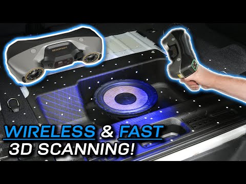 1.7M Measurement Points a Second... Wirelessly! Revopoint MetroY Pro 3d Scanner