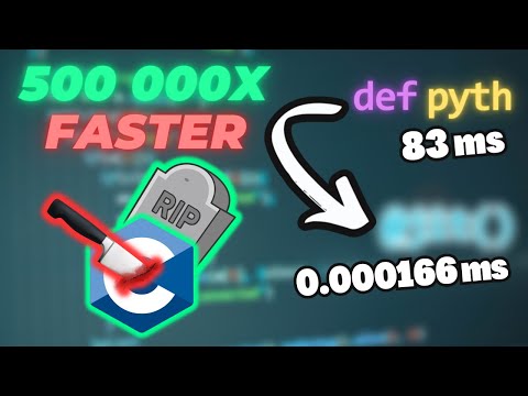 Can Python Approach the Speeds of C?