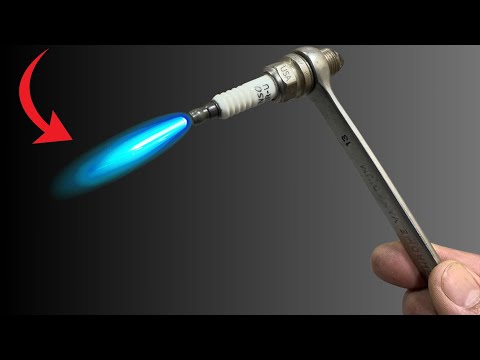 How to make a simple welding machine from spark plugs at home! Extremely easy and useful