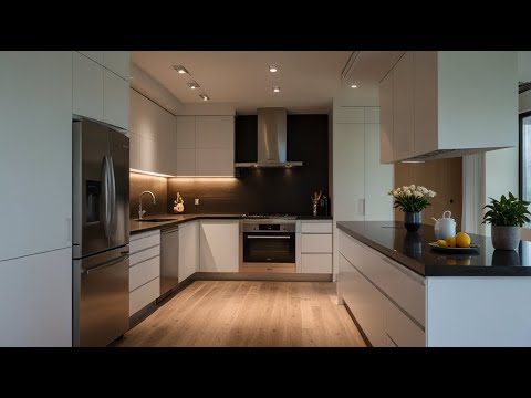 Small Space, Big Change; Minimalist Apartment Kitchen Transformation Before & After