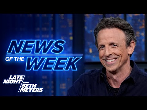 Corrupt Trump Accepts Qatar Bribe, RFK Jr. Takes a Sewage-Tainted Dip: Late Night's News of the Week