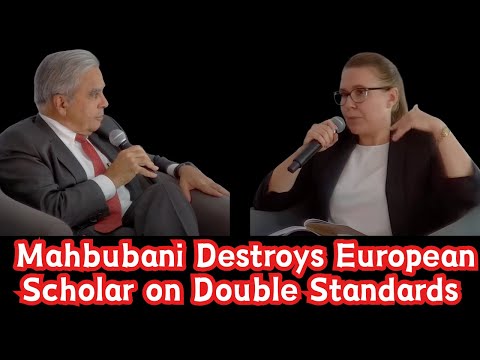 Kishore Mahbubani Destroys a European Scholar on Double Standards