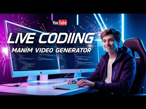 🚀 Building My Manim Video Generation Tool LIVE! | Code, Debug & Chill - 2