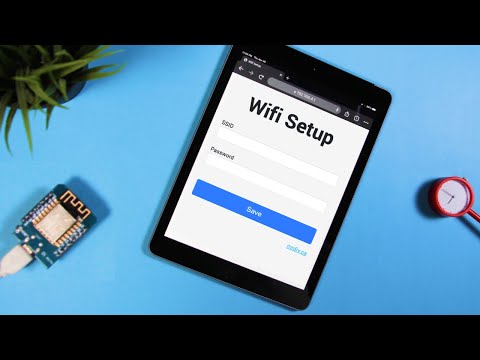 How to add a Web Setup Portal to ESP8266 Projects (Soft Access Point)