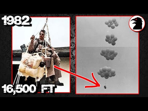 Flying To 16,500ft With A Garden Chair, Rope, Balloons & Duct Tape (Larry Walters 1982)