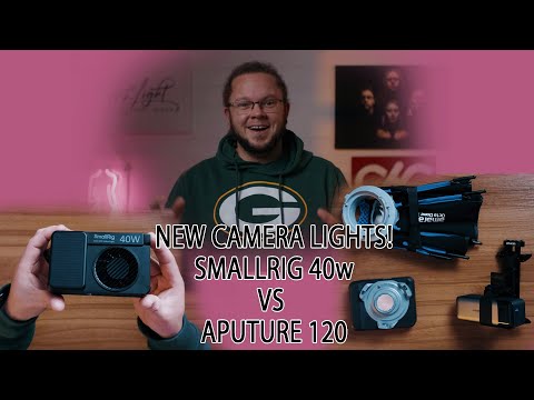Quick look at the Amaran Ray 120c & Smallrig 40w