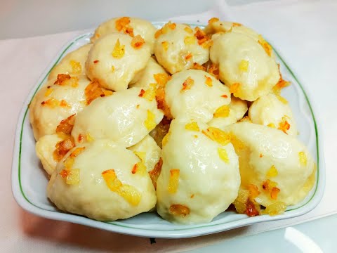 ВАРЕНИКИ  ПАРОВЫЕ на СКОВОРОДЕ ** ТЕСТО на КЕФИРЕ ** Вкус,  НЕСРАВНЕННЫЙ !!!