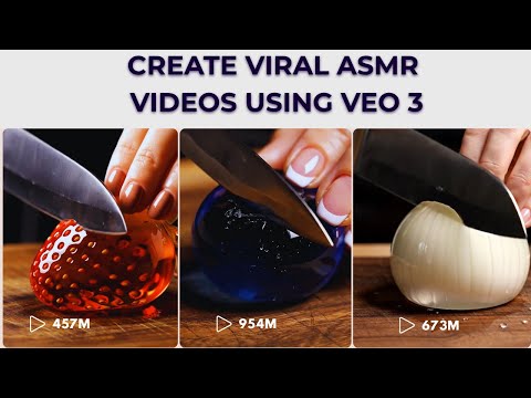 How To Make Viral AI ASMR Videos For 100% FREE (Step-by-Step)