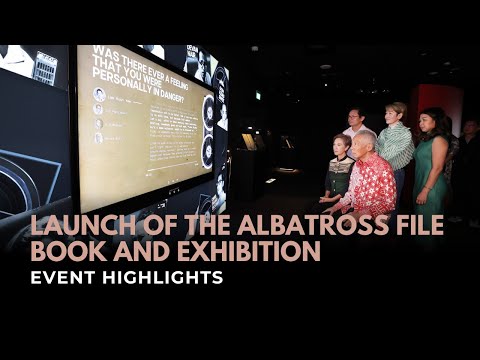 Highlights of SM Lee Hsien Loong at the Launch of the Albatross File Book and Exhibition
