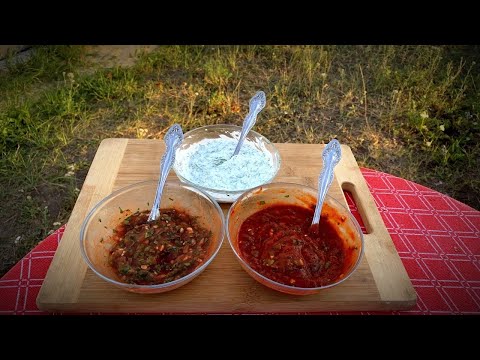 3 Best Sauces for Shish Kebab and Meat Dishes. ENG SUB