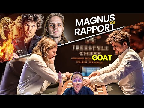 Magnus Carlsen sacrifices his Queen and Rook! | Rapport vs Carlsen | Paris Freestyle Chess 2025