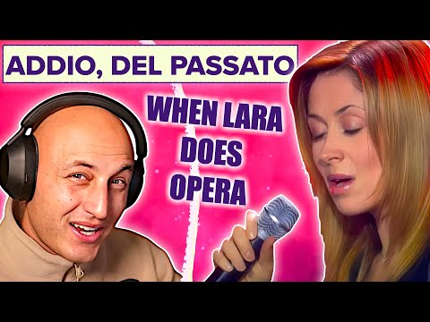LARA FABIAN sings "ADDIO, DEL PASSATO"  | Classical Musician Reacts & Analyses
