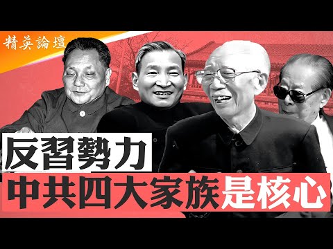 揭秘滲透黨政軍商的#中共 四大家族；#習近平 削藩過河拆橋，得罪紅朝兄弟遭反噬；江家子孫緊抓錢袋子，悶聲大發財海外資產超萬億；胡耀邦感嘆，若葉劍英在不會下臺，廣東葉家衰落始末#精英論壇 6/22/25