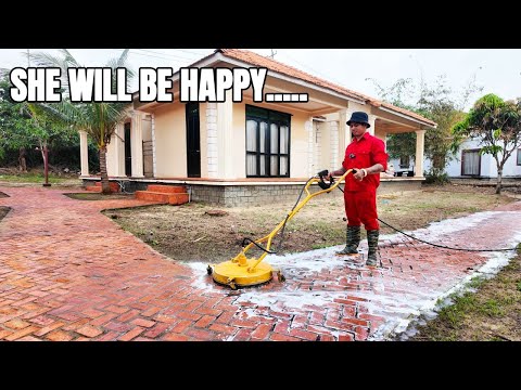 The POWER WASHER Did the Impossible — 4 Days to Restore a Dead Villa
