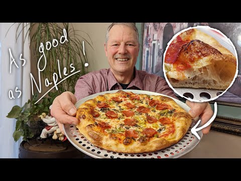 How to make pizza as good as from Naples Italy - from dough to oven