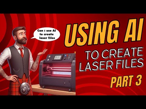 Turn Photos into Laser Cut Files with ChatGPT – Amazing Results on Mira 9s Redline!