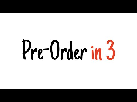 Pre-order tree traversal in 3 minutes