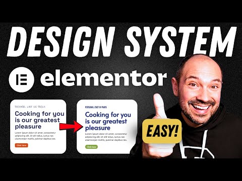 How to Build a Design System in Elementor (Global Fonts & Colors Tutorial)