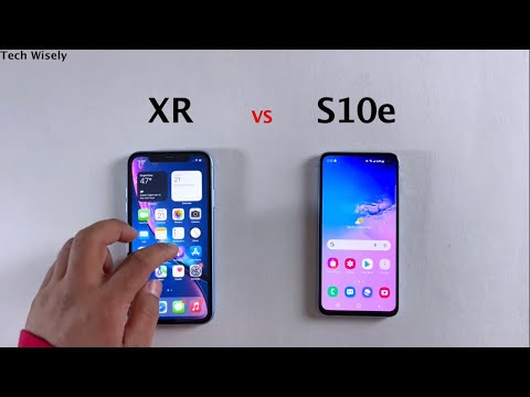SAMSUNG S10e vs iPhone XR in 2022 | Speed Test