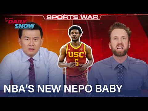 Sports War: Ronny & Jordan Clash Over Caitlin Clark, Nepo Babies & Hot Dog Champs | The Daily Show