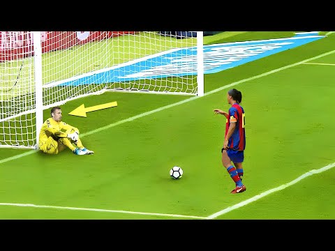 Goalkeepers Humiliated By Ronaldinho Gaucho
