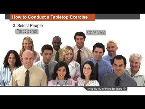 How to Conduct a Tabletop Exercise