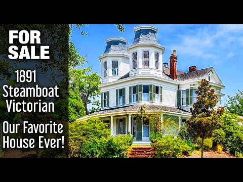 ONE OF THE BEST HISTORIC HOUSE TOURS EVER! LOOK INSIDE THIS RIVER VIEW DREAM HOUSE